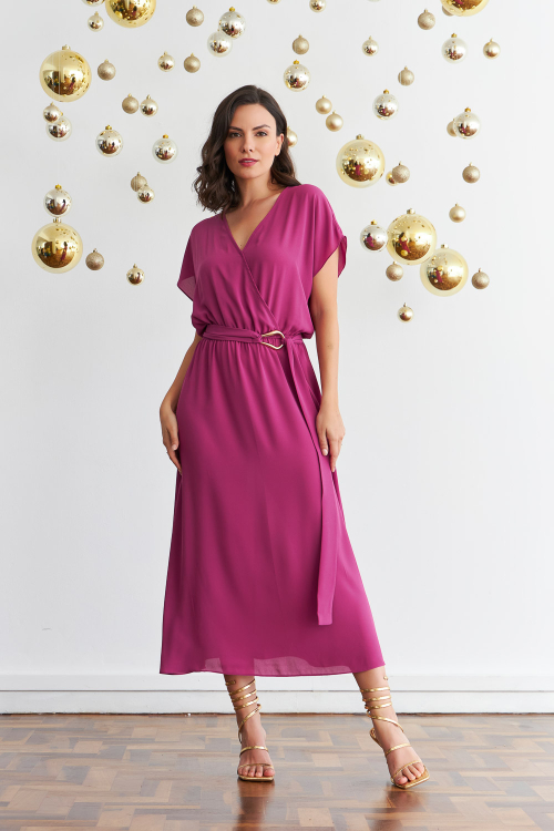 VESTIDO YUNA MAGENTA