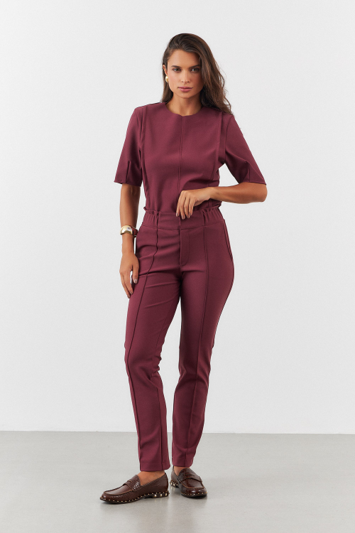 CALÇA NEW ANTONELLA 2 BURGUNDY