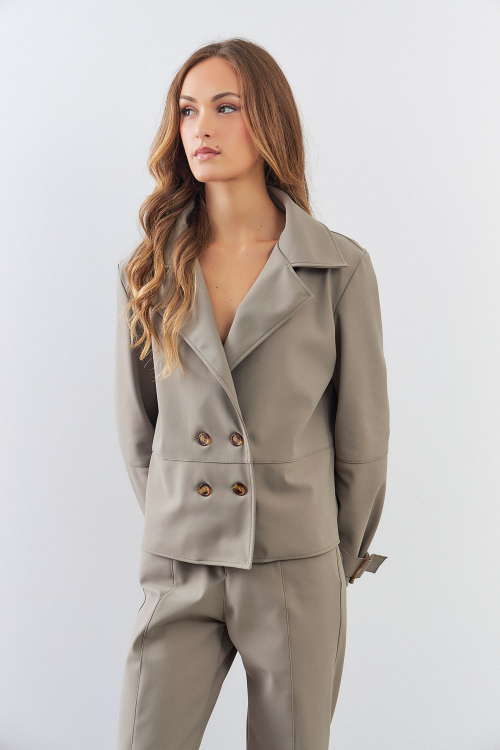 TRENCH COAT HAZEL TAUPE
