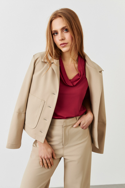 JAQUETA IZABEL CHAMPAGNE