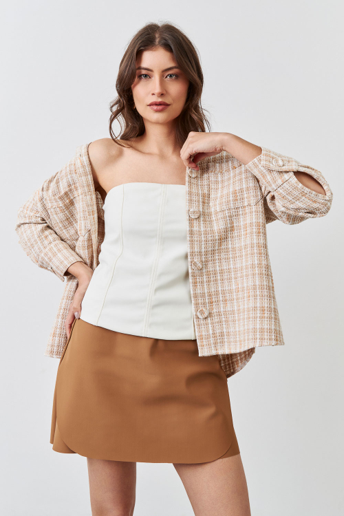 CAMISA DARLI AREIA