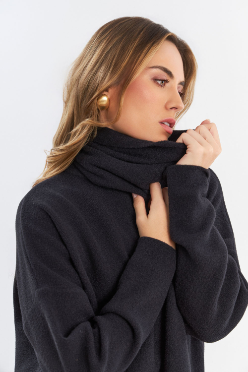 PULL CASS PRETO
