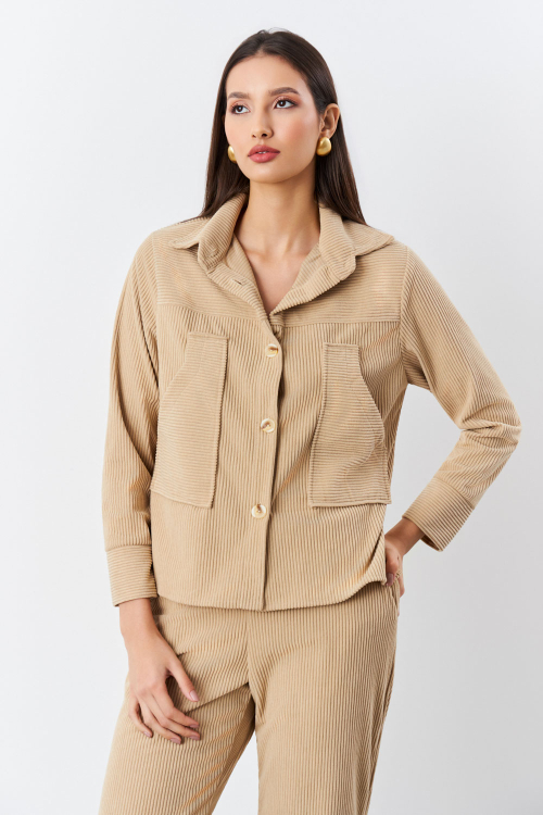 CAMISA CIBELE BEGE