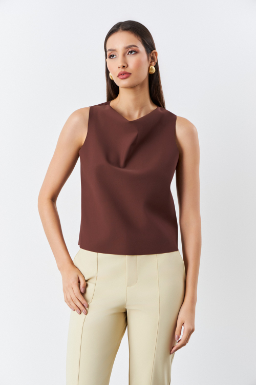 BLUSA LILY MARROM