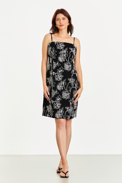 VESTIDO HELÔ P&B