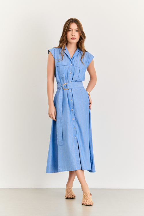 CHEMISE MAISA BOHO_BLUE