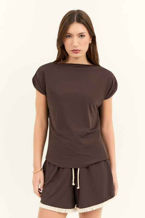 BLUSA AMÉLIA BROWNIE