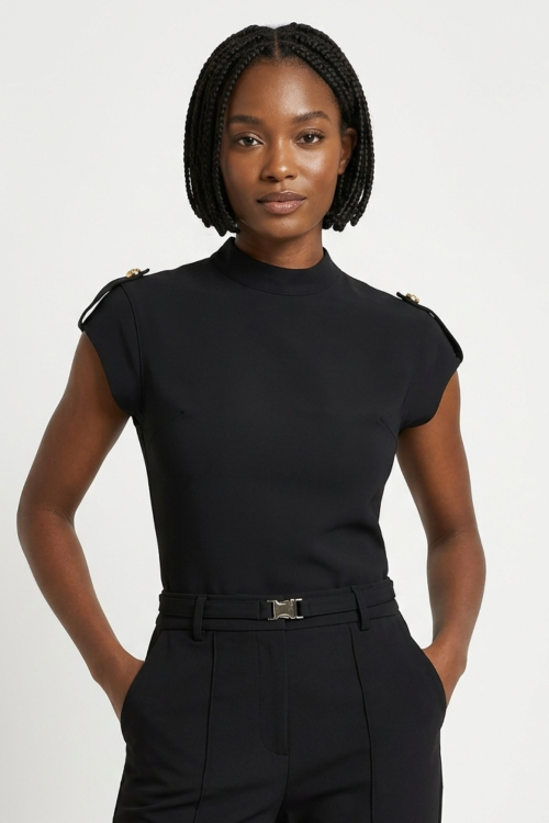 BLUSA CELINE PRETO