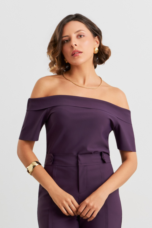 BLUSA MATILDA MIRTILO