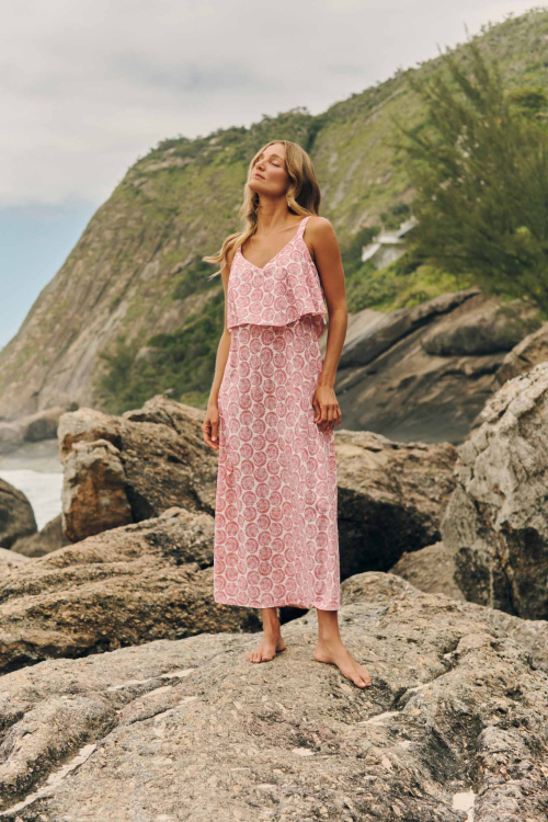 VESTIDO ADRIA CONCHAS