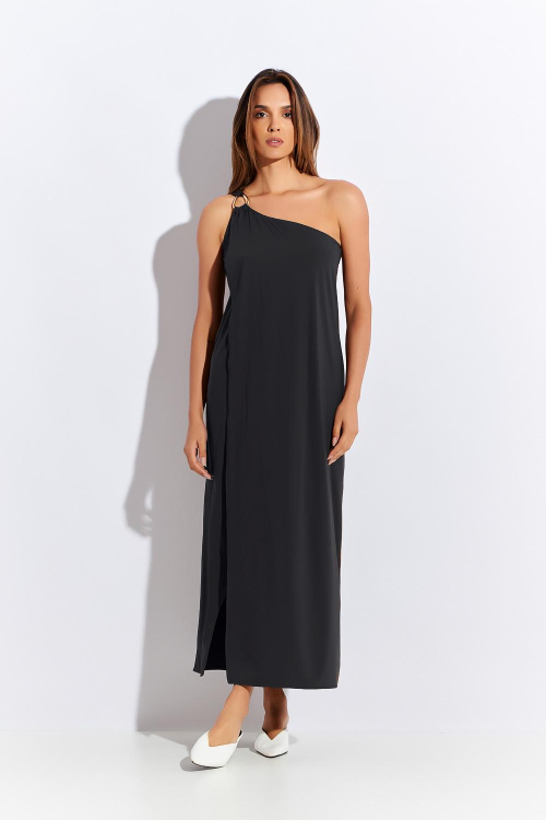VESTIDO VENA PRETO